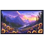 Mountains are Calling 32187 X Digital Panel Quilting Treasures